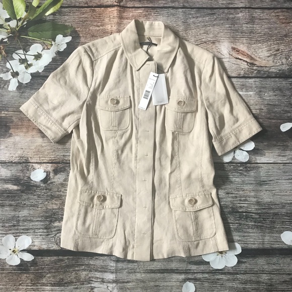 Elie Tahari Cargo Jacket - Picture 3 of 8